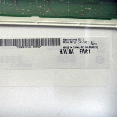 Satın alma Boyutu 15.4 inç B154PW01 V1 a-Si TFT-LCD Panel