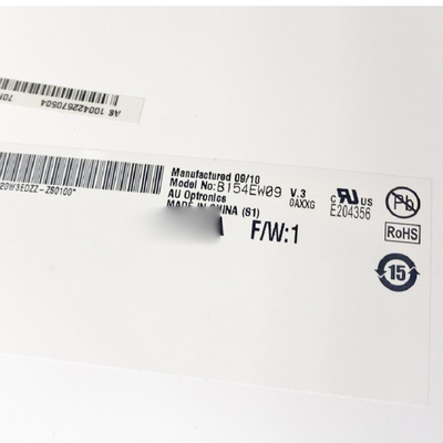 B154EW09 V3 1280*800 15.4 inç 98PPI LCD Ekran