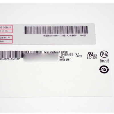 RGB 1280*800 boyutu 15.4 inç B154EW09 V1 tft LCD Ekran