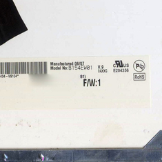B154EW01 V9 yeni ve orijinal 15.4 inç 60Hz LCD Moudle
