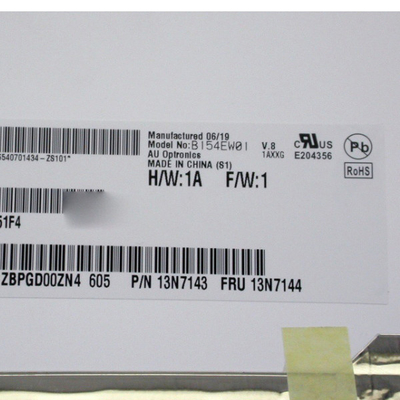 Boyut 15.4 inç B154EW01 V8 30 pin 3.3VTyp LCD Moudle