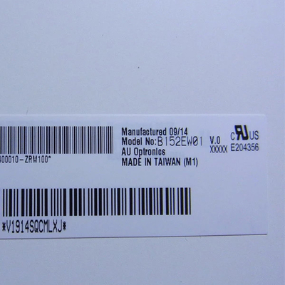 B152EW01 15.2 inç 1280*854 LCD Ekran LVDS