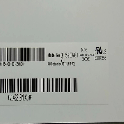 B152EW01 V1 15.2 inç 1280*854 LCD Ekran LVDS