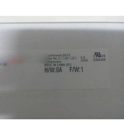 B150PG03 V0 15.0 inç 1400*1050 LCD Ekran TFT-LCD Ekrani