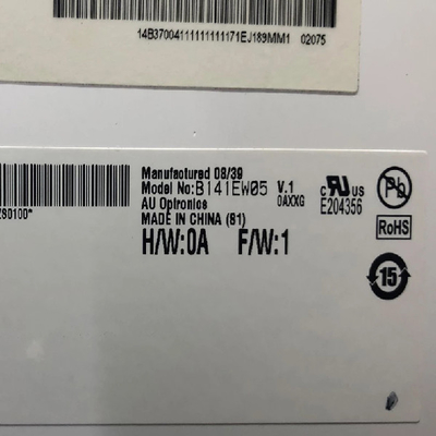 B141EW05 V1 14.1 inç 1280*800 LCD Ekranı TFT-LCD Ekranı
