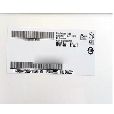 B140XTN03.1 14.0 inç 1366*768 dizüstü bilgisayar TFT-LCD ekranı için