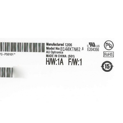 B140XTN02.5 HW1A 14.0 inç 1366*768 Laptop için TFT-LCD ekran