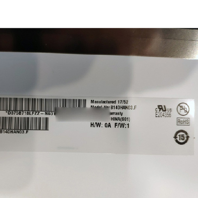 B140HAN03.F 14.0 inç 1920*1080 LCD ekran ekranı dizüstü bilgisayar için