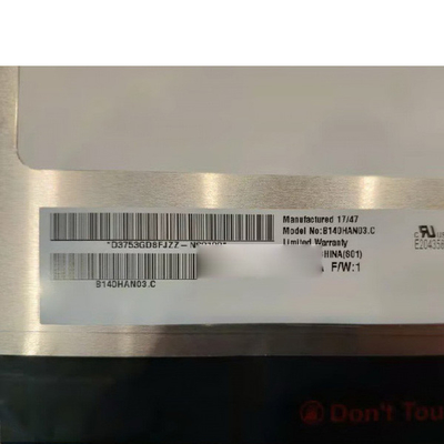 B140HAN03.C 14.0 inç 1920*1080 LCD ekran ekranı dizüstü bilgisayar için
