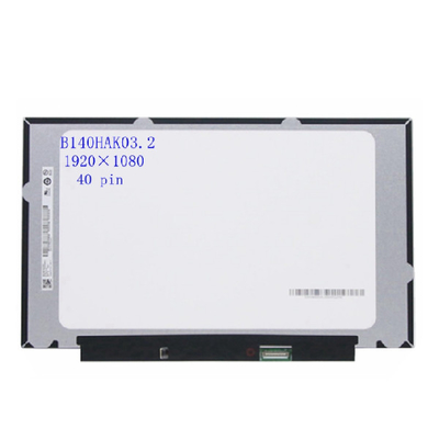 B140HAK03.2 Laptop için 14.0 inç 1920*1080 LCD Ekran Ekran
