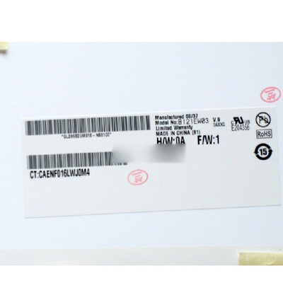 B121EW03 V9 12.1 inç 1280*800 TFT-LCD ekran Ekranı