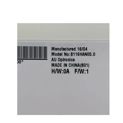 B116HAN05.0 11.6 inç LCD ekran ekranı 1920*1080 AOU için