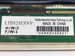 LTD121EXVV 262K 49%NTSC Laptop için TFT-LCD Ekranı