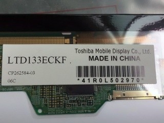 LTD133ECKF LVDS13.3 inç TFT LCD Ekran Paneli dizüstü bilgisayar için