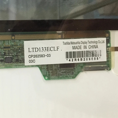 LTD133ECLF LVDS 13.3 inç TFT LCD Ekran Paneli dizüstü bilgisayar için