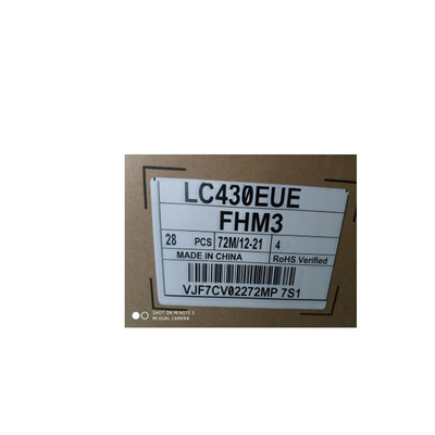 LC430EUE-FHM3 LCD Ekran Ekran Paneli 43.0 Inch