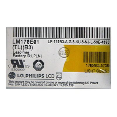 LM170E01-TLB3 17.0 inç LCD Panel 1280*1024 LCD Ekranı