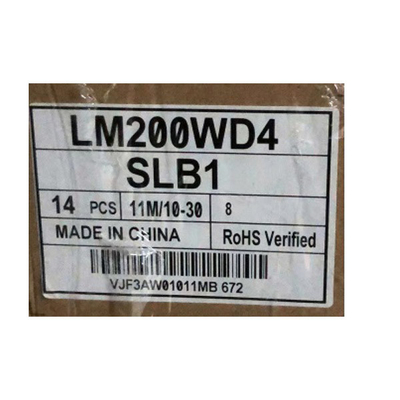 LM200WD4-SLB1 20.0 inç 1600*900 IPS LCD Ekranı