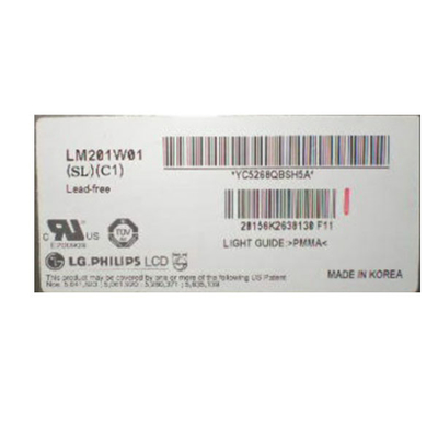 LG için LM201W01-SLC1 TFT LCD Modülü 20.1 Inch LCD Panel