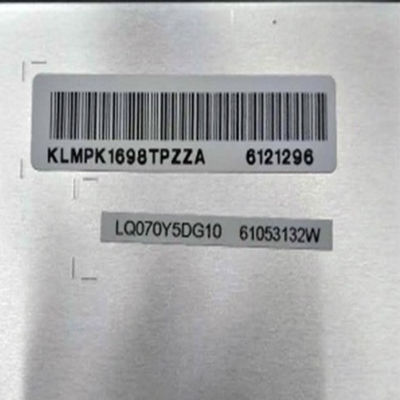 Orijinal LQ070Y5DG10 800*480 7.0 inç TFT LCD Ekranı