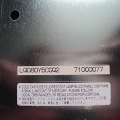 LQ080Y5CGQ2 800*480 8.0 inç TFT-LCD Ekran Ekranı
