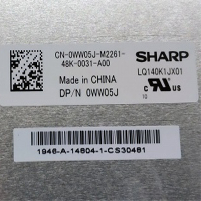 14.0 inç LQ140K1JX01 1366*768 600 cd/m2 TFT-LCD Ekranı