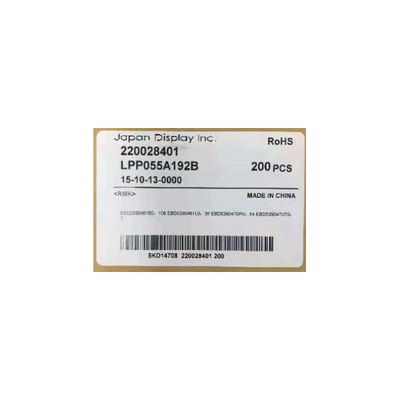 1536*2560 LPP055A192X 5.5 Inch LCD Ekranı