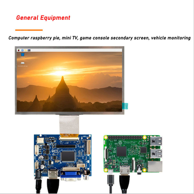 HDMI VGA AV 50 Pin LCD Sürücü Kartı 800x480 IPS