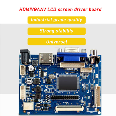 HDMI VGA AV 50 Pin LCD Sürücü Kartı 800x480 IPS
