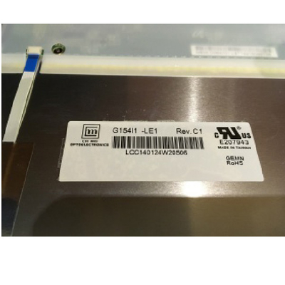 Sanayi için 15.4 İnç LCD Ekran G154I1-LE1 Lcd Panel