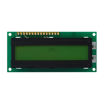 2,4 inç 16 karakter × 1 satır LCD modüller DMC-16105NY-LY-ANN lcd ekran