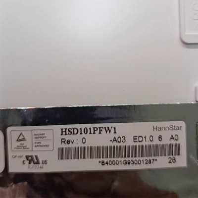 İyi bir fiyat. HSD101PFW1-A03 LCD ekranı 10.1 inçlik tft LCD paneli 1024*576 30 pinlik LCD ekran modülü çevrimiçi