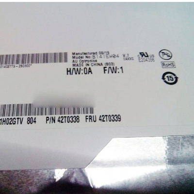 İyi bir fiyat. B141EW04 V7 14.1 inç 1280*800 LCD Ekranı TFT-LCD Ekranı çevrimiçi