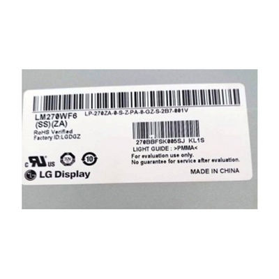 İyi bir fiyat. LM270WF6-SSZA 27.0 inç 1920*1080 LCD ekran çevrimiçi
