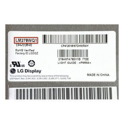 İyi bir fiyat. LM270WQ1-SDB3 27.0 inç 2560*1440 LCD Ekran Panelli LG için çevrimiçi