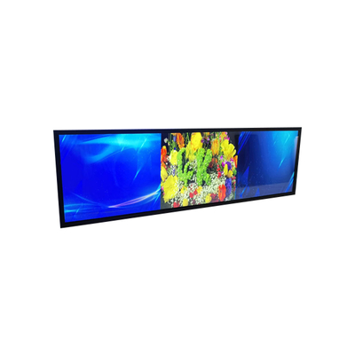 İyi bir fiyat. 35.4 inçlik esnek LCD şerit 1920 * 360 iç mekan esnek şerit ekran çevrimiçi
