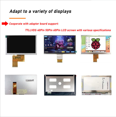 İyi bir fiyat. HDMI VGA AV 50 Pin LCD Sürücü Kartı 800x480 IPS çevrimiçi