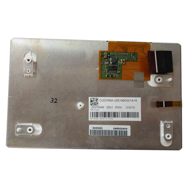 Otomotiv Ekranı için 7.0 İnç LCD Ekran Paneli 4 Telli Dirençli Dokunmatik DD070NA-02E