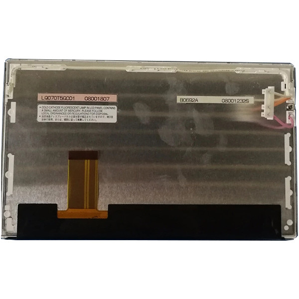 LQ070T5GC01 orijinal stokta Araç GPS navigasyonu için 7.0 inç LCD ekran