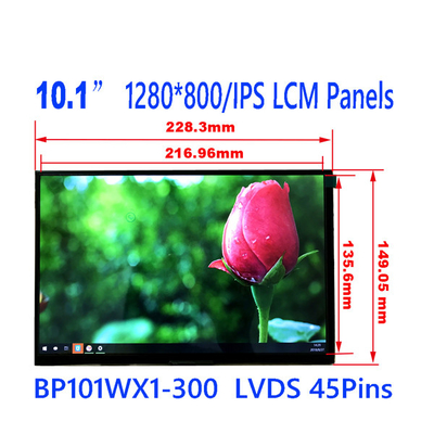 İyi bir fiyat. BOE 10.1 İnç LCD Ekran 45 PIN BP101WX1-300 RGB 1280x800 WXGA 149PPI çevrimiçi