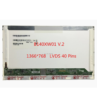 İyi bir fiyat. B140XW01 V2 LCD Dizüstü Ekran Panelleri 262K %45 NTSC Ekran Renkleri çevrimiçi