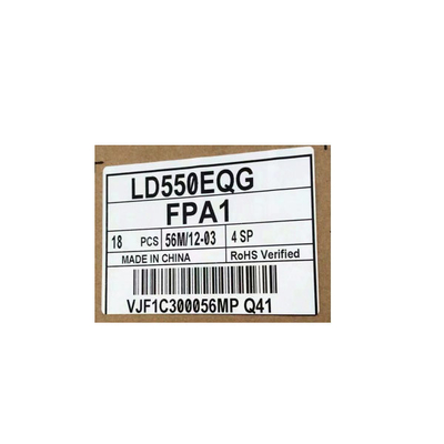İyi bir fiyat. LD550EQG-FPA1 55.0 Inch 3840*2160 çözünürlüklü LCD ekran paneli çevrimiçi
