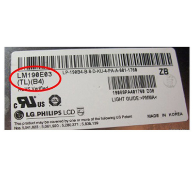 İyi bir fiyat. LM190E03-TLB4 19.0 inç 1280*1024 LCD Ekran Modülü çevrimiçi