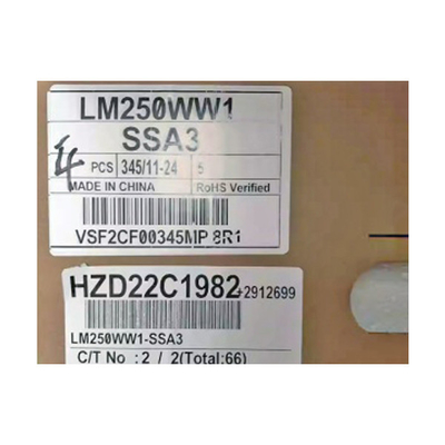 İyi bir fiyat. LM250WW1-SSA3 Dijital İşaret için 25.0 inç 2560*1080 LCD Panel Modülü çevrimiçi