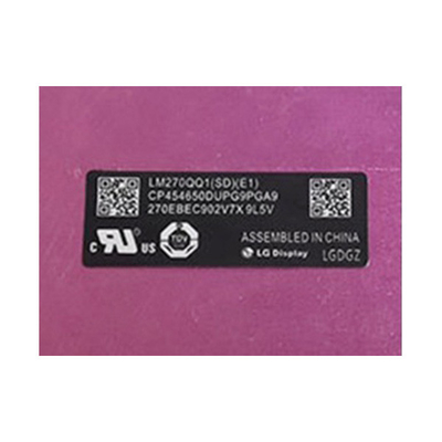 İyi bir fiyat. LM270QQ1-SDE1 27.0 inç 5120*2880 TFT LCD Ekran Modülü çevrimiçi